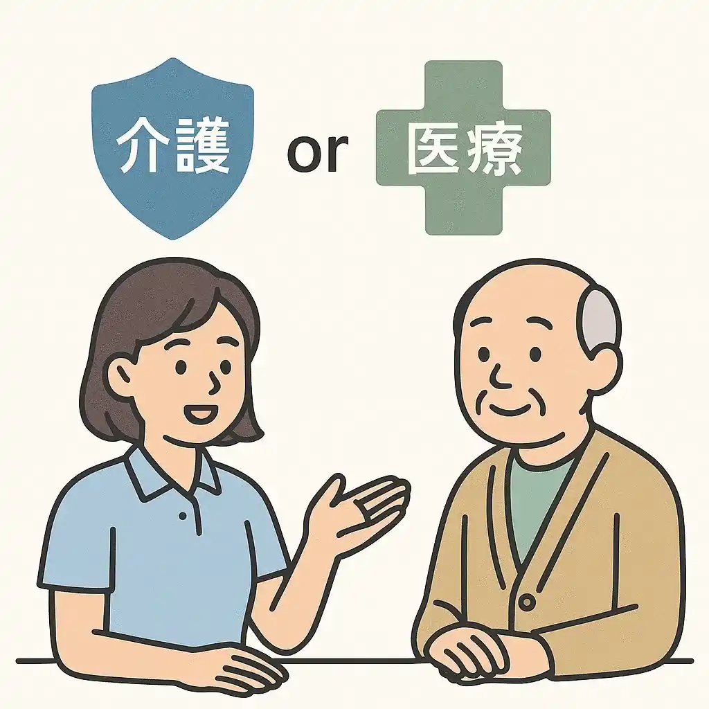 訪問看護サービスの保険制度説明