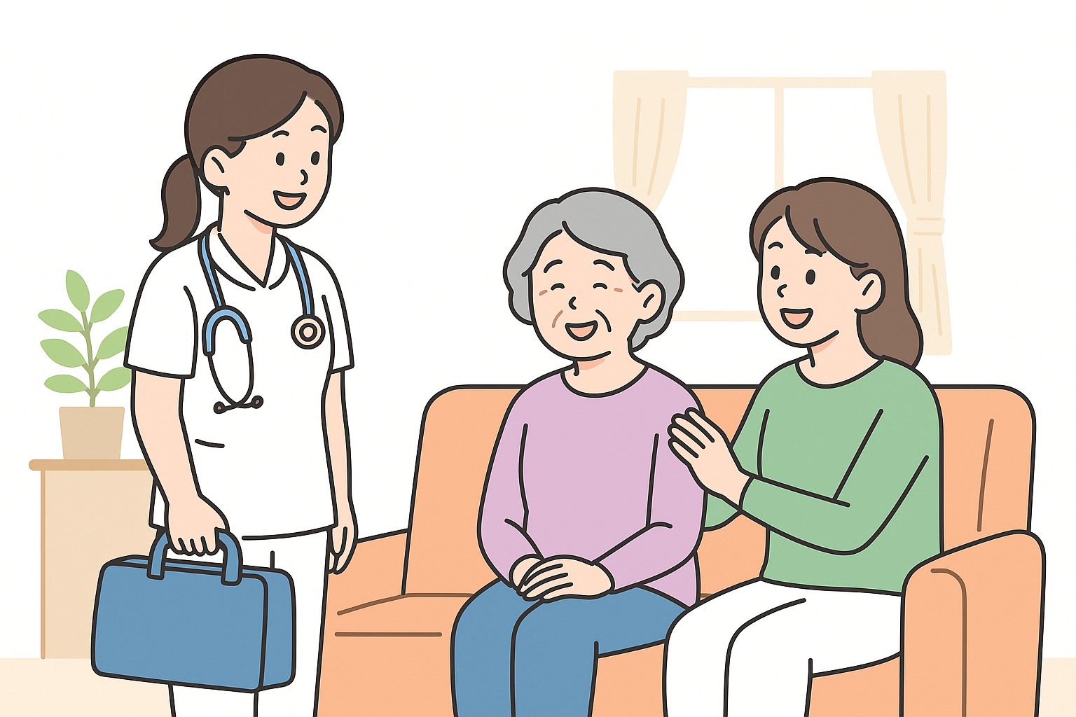 訪問看護のイメージ